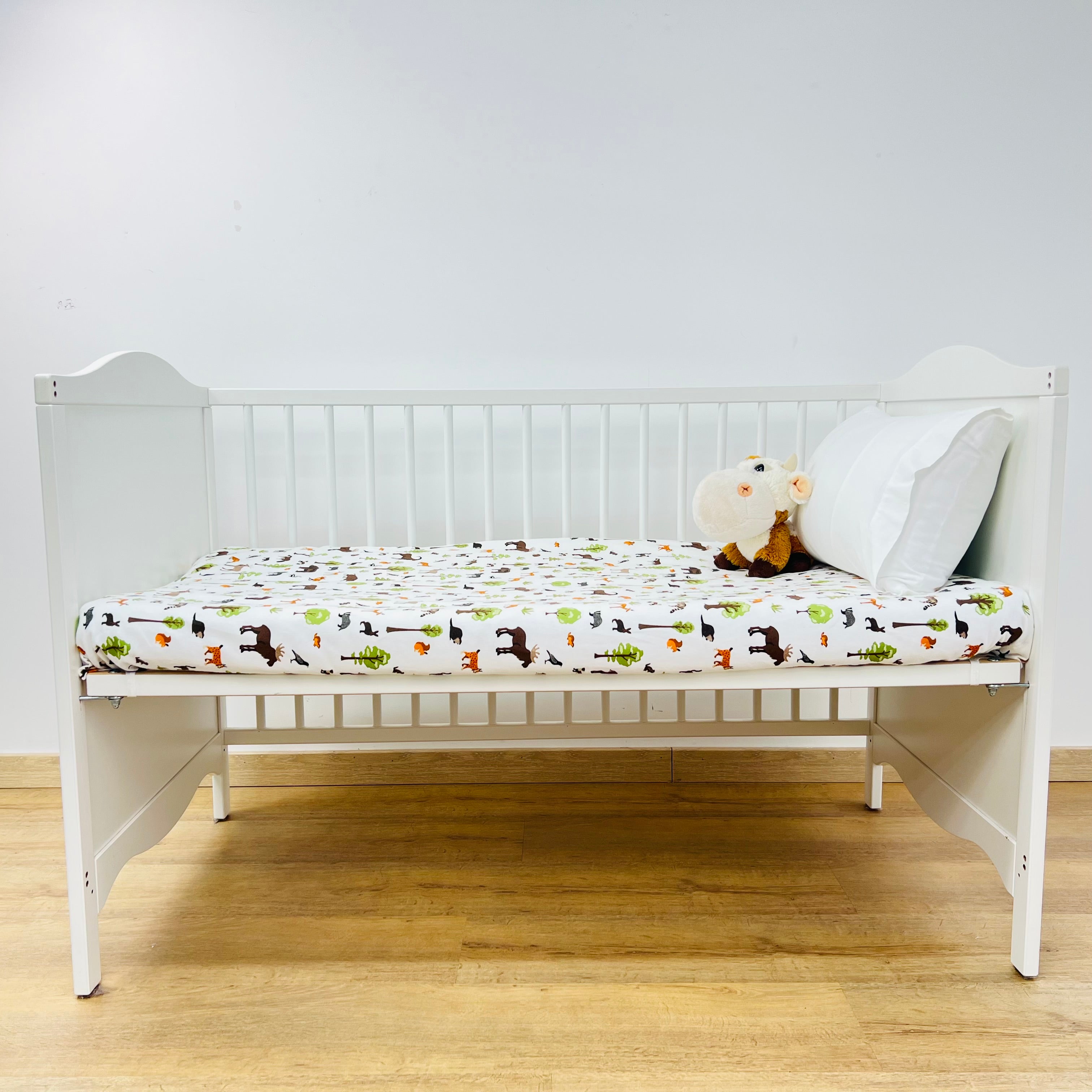 Lençol de Baixo Flanela Animais Baby