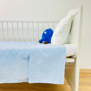 Lençol de Cima Flanela Blue Baby