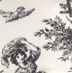 Linho Toile de Jouy ao metro