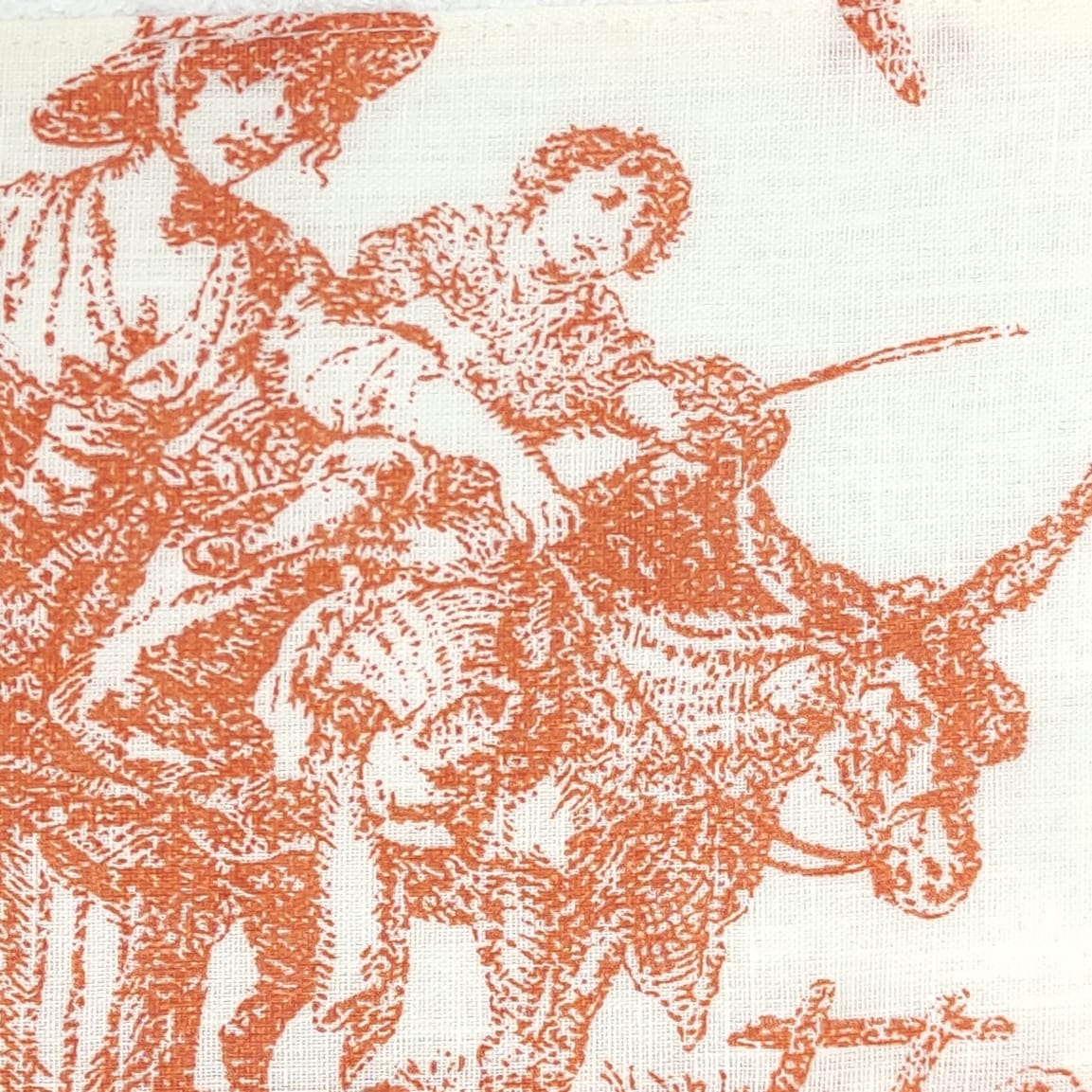 Linho Toile de Jouy ao metro