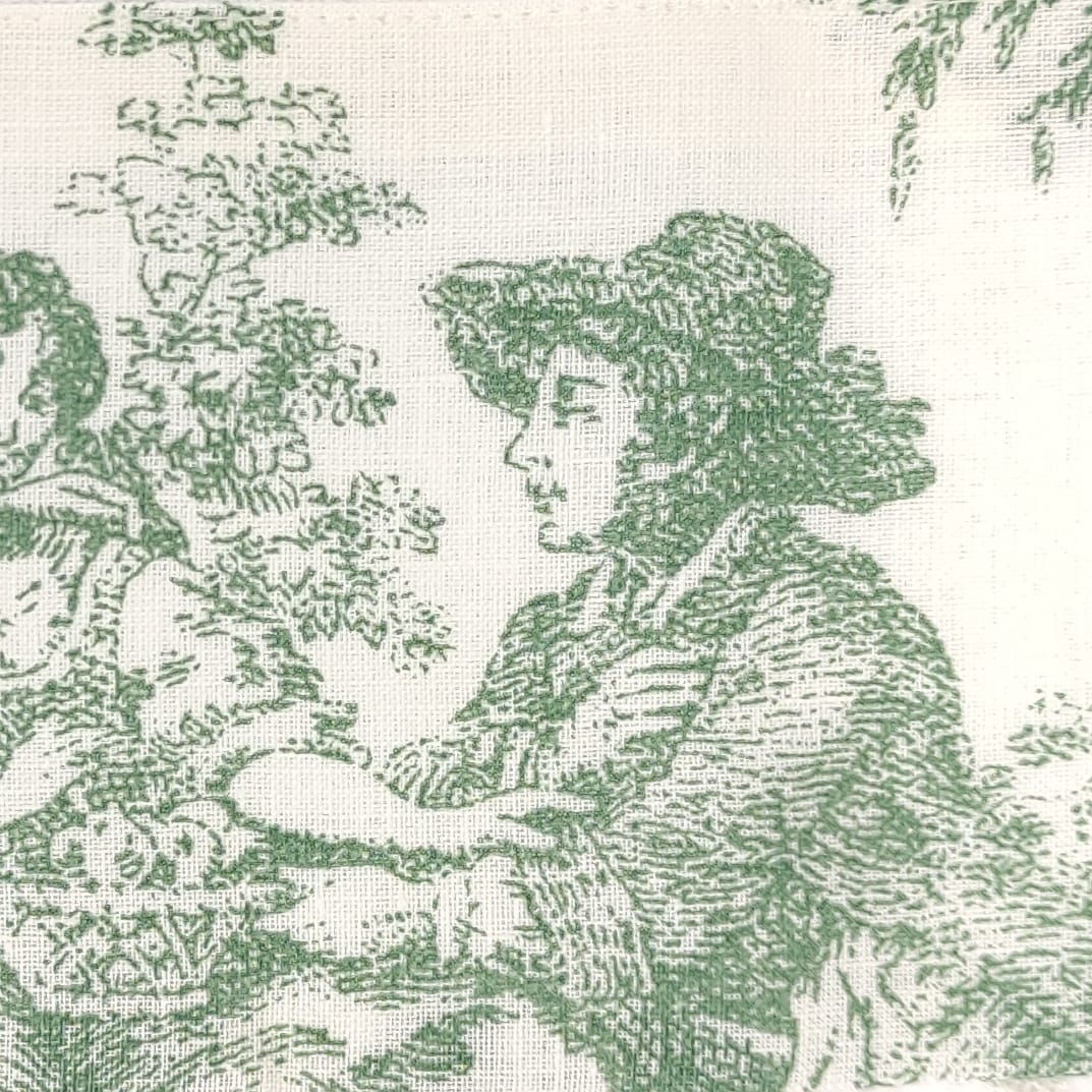 Linho Toile de Jouy ao metro