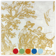 Linho Toile de Jouy ao metro