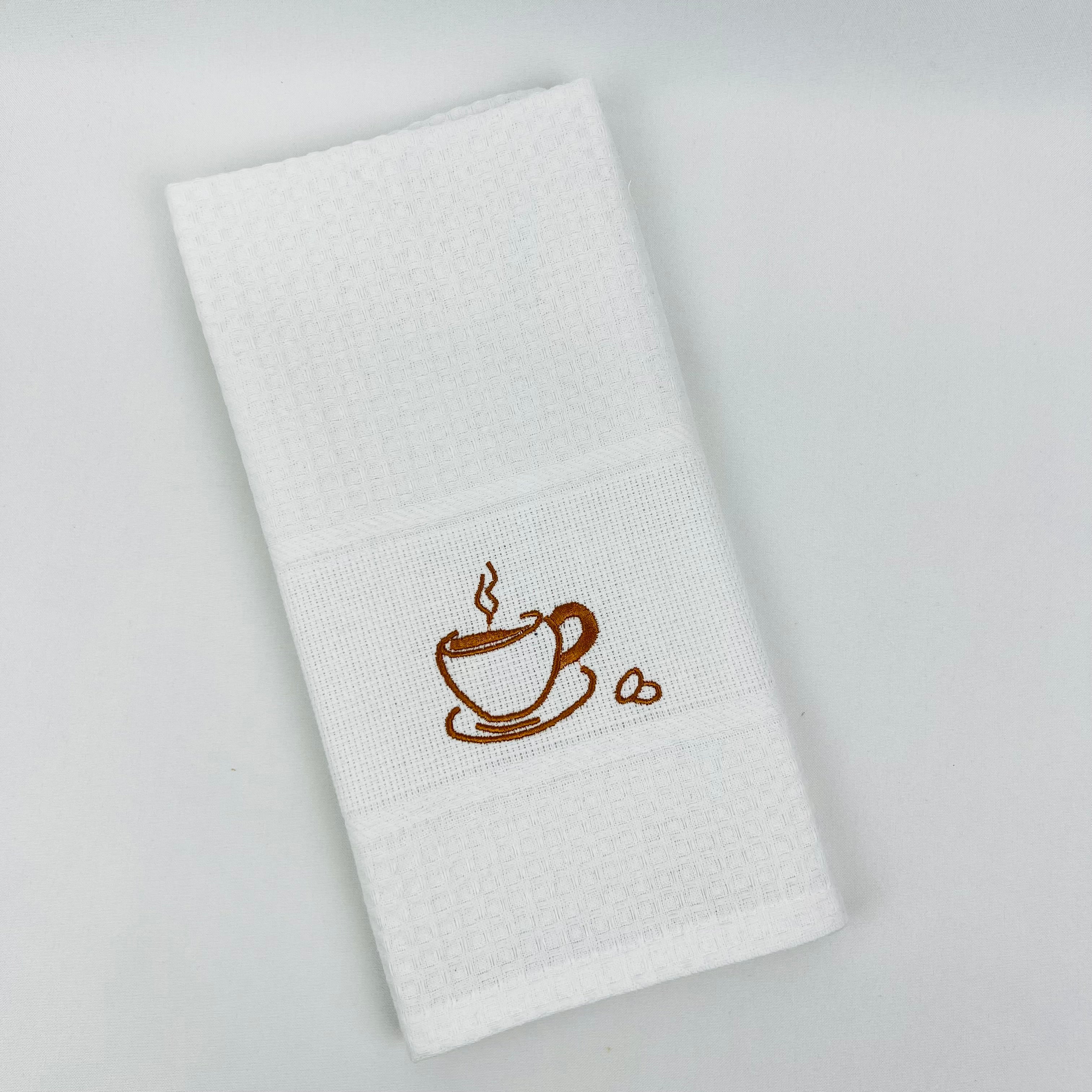 Pano de Cozinha Algodão Coffee