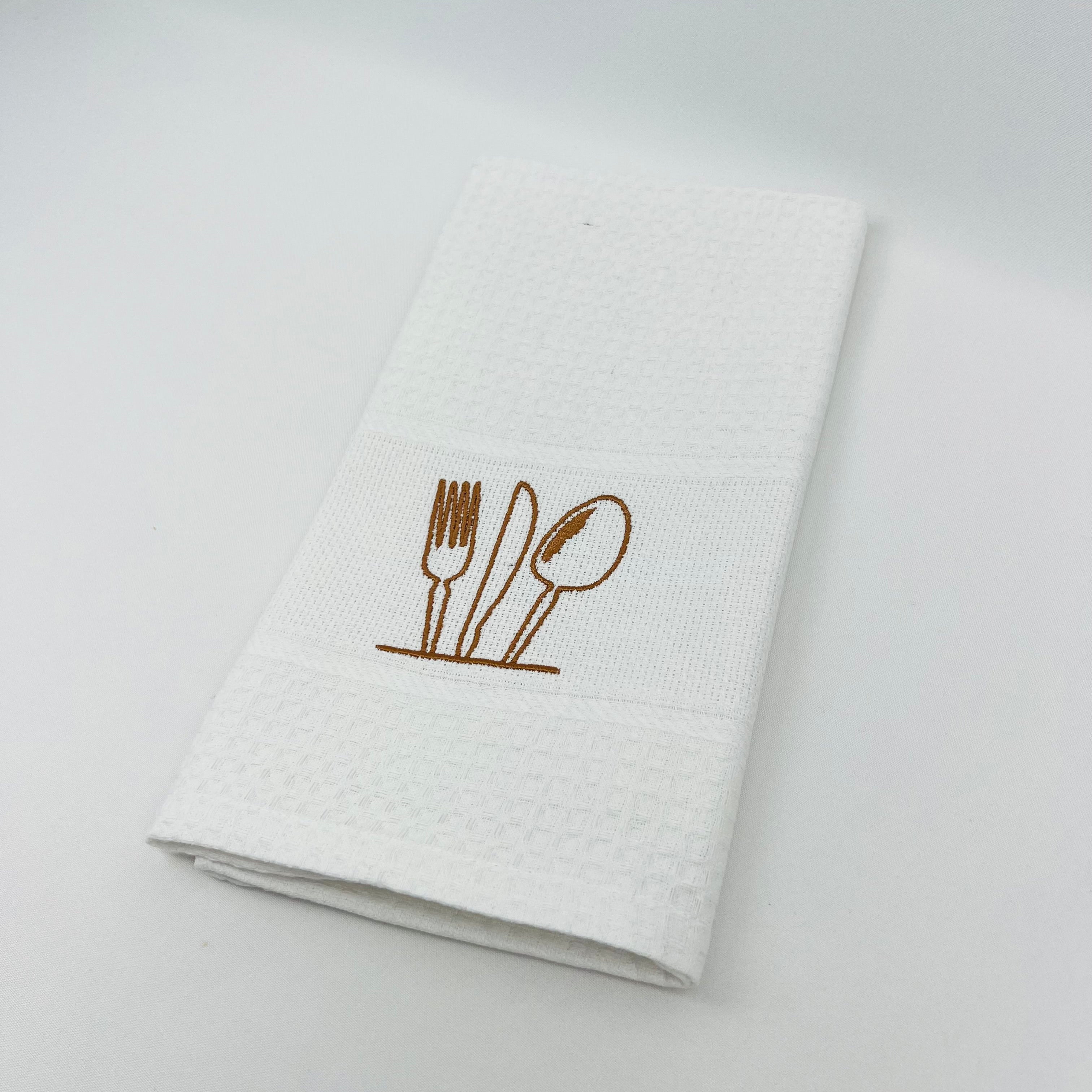 Pano de Cozinha Algodão Talheres