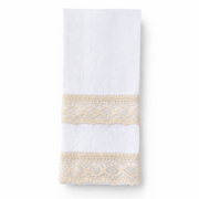 Toalha de Batismo Orquídea