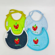 Babete Bebé Redonda Morango