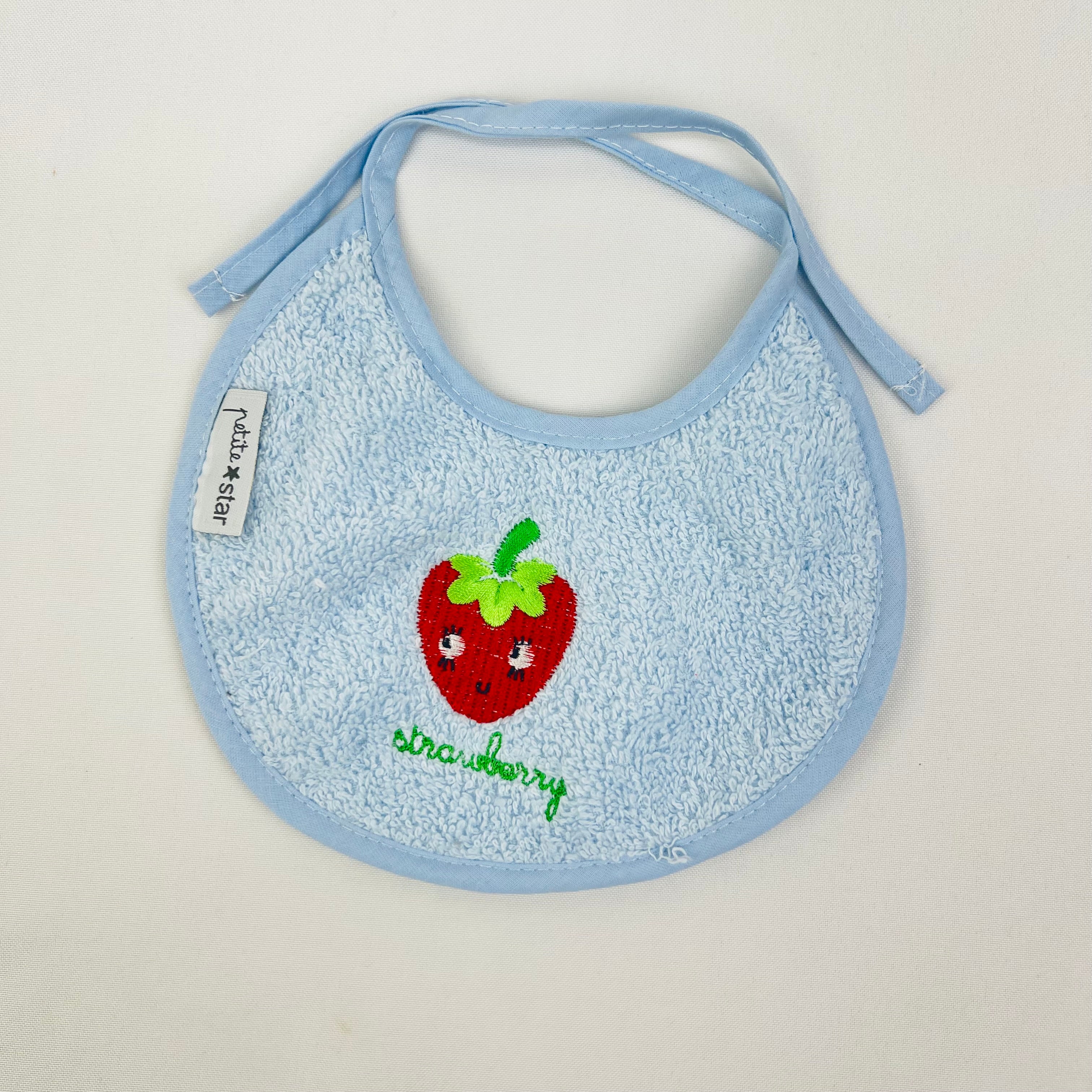 Babete Bebé Redonda Morango