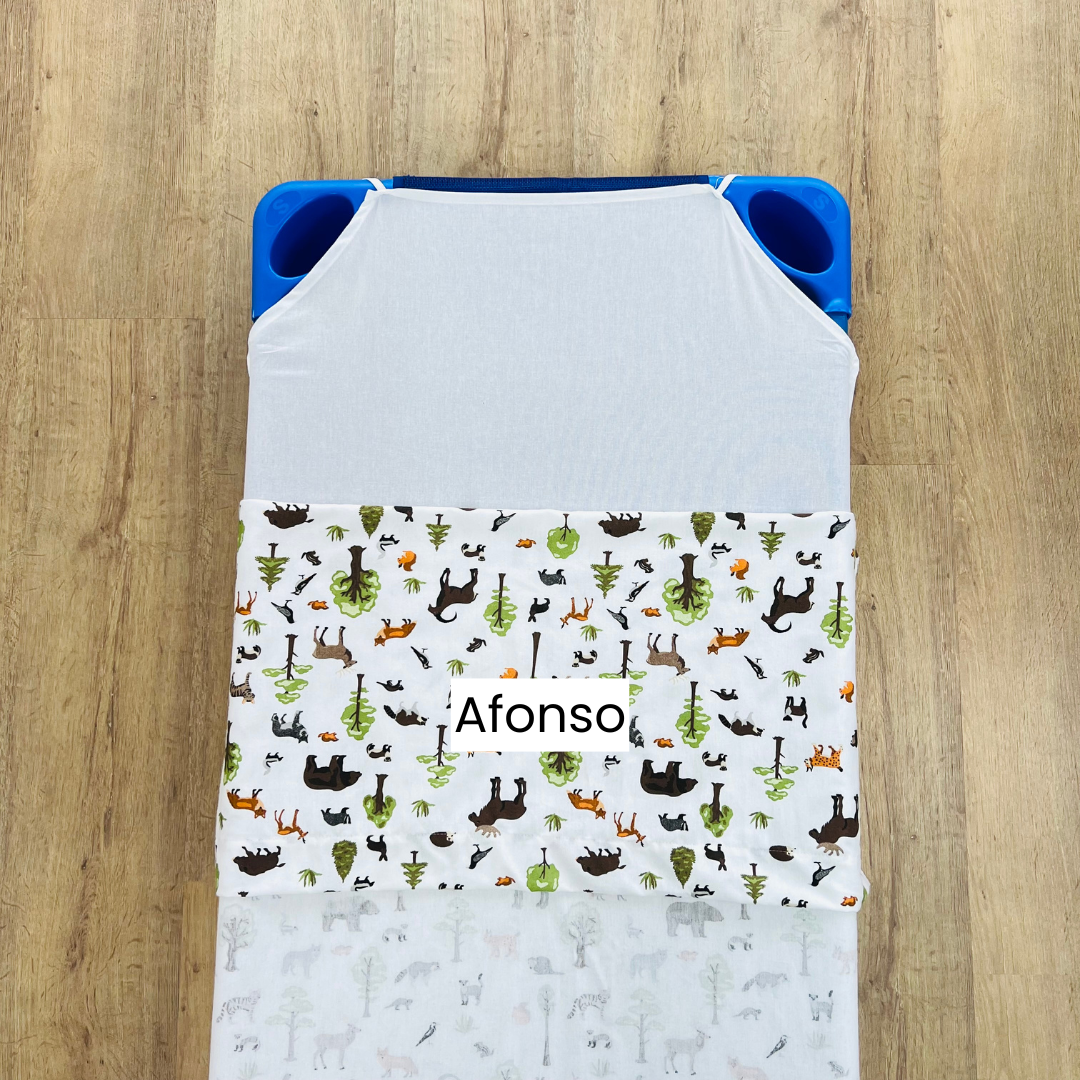 Lençóis para Catre Flanela Animais Personalizável