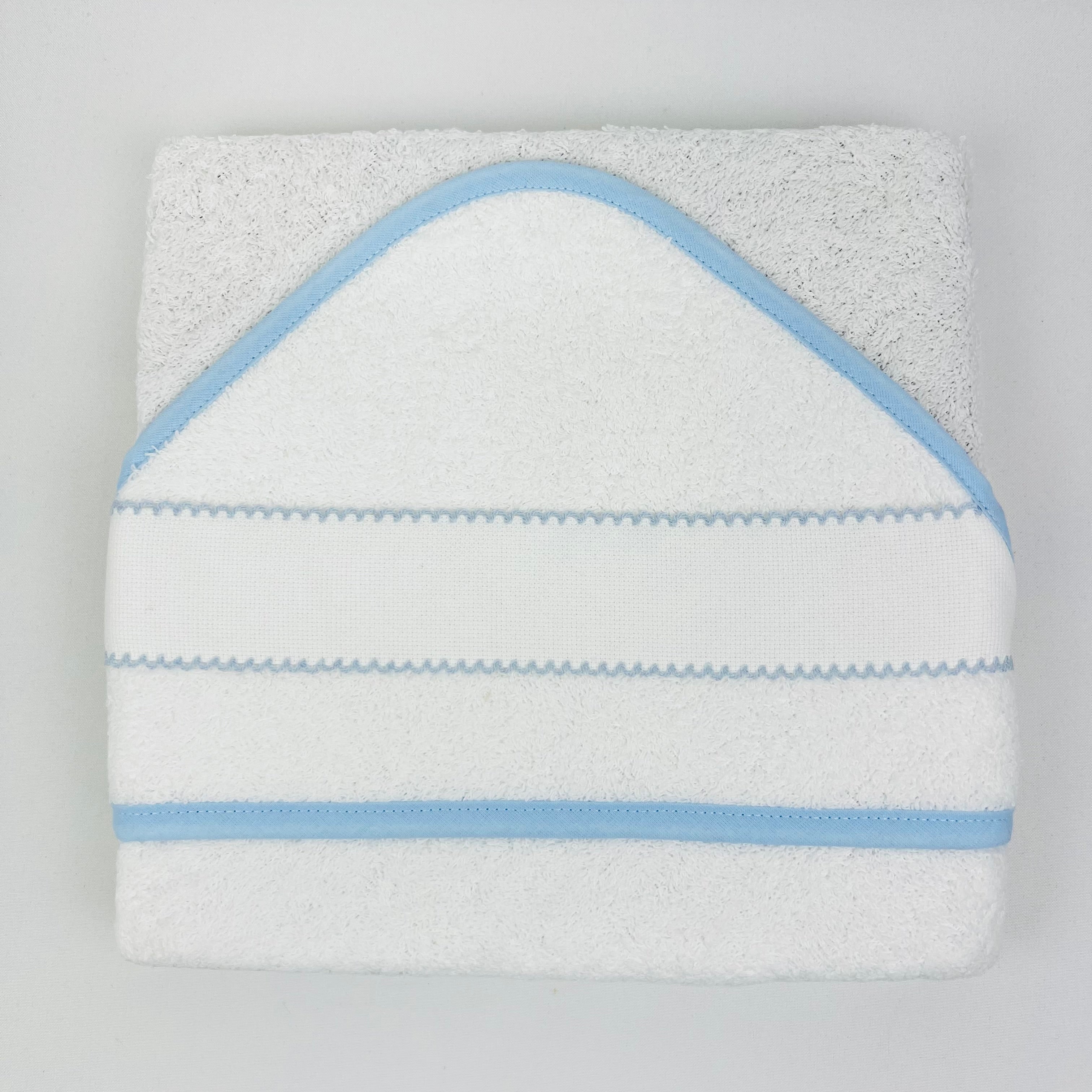 Toalha Banho Bebé Bordar White Personalizável