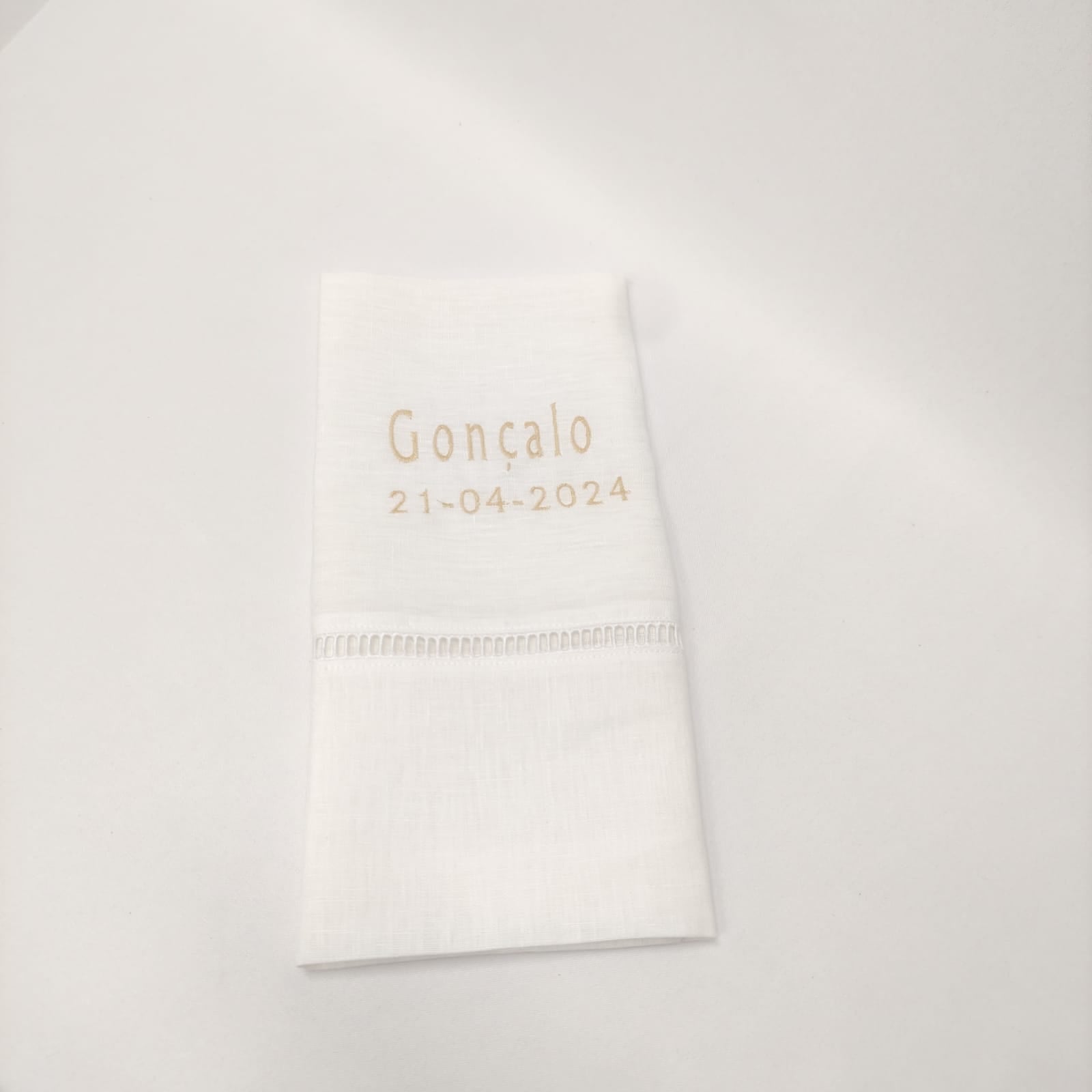 Toalha de Batismo Escadote Personalizável