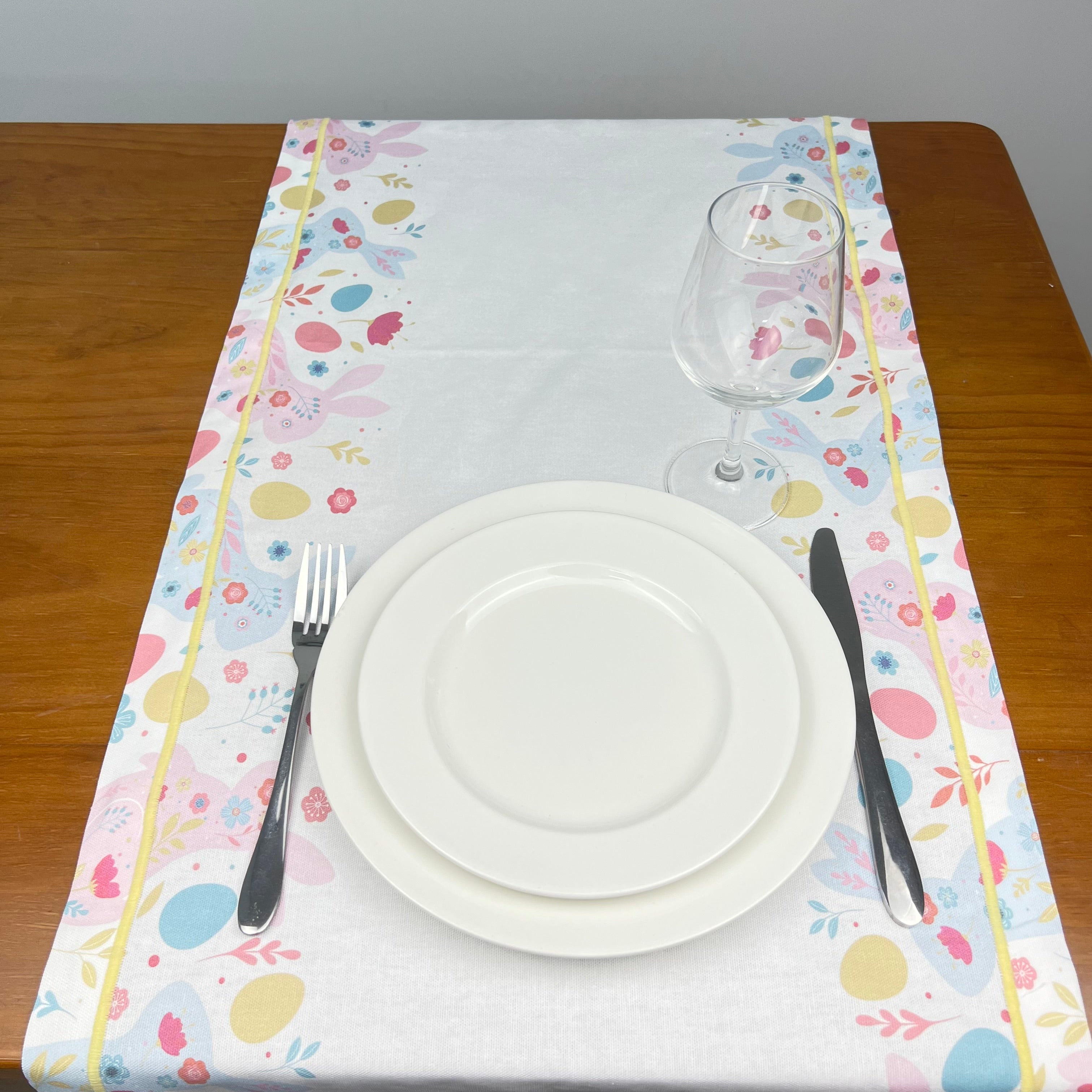 Caminho de mesa Happy Páscoa Rolinho 1R NOS