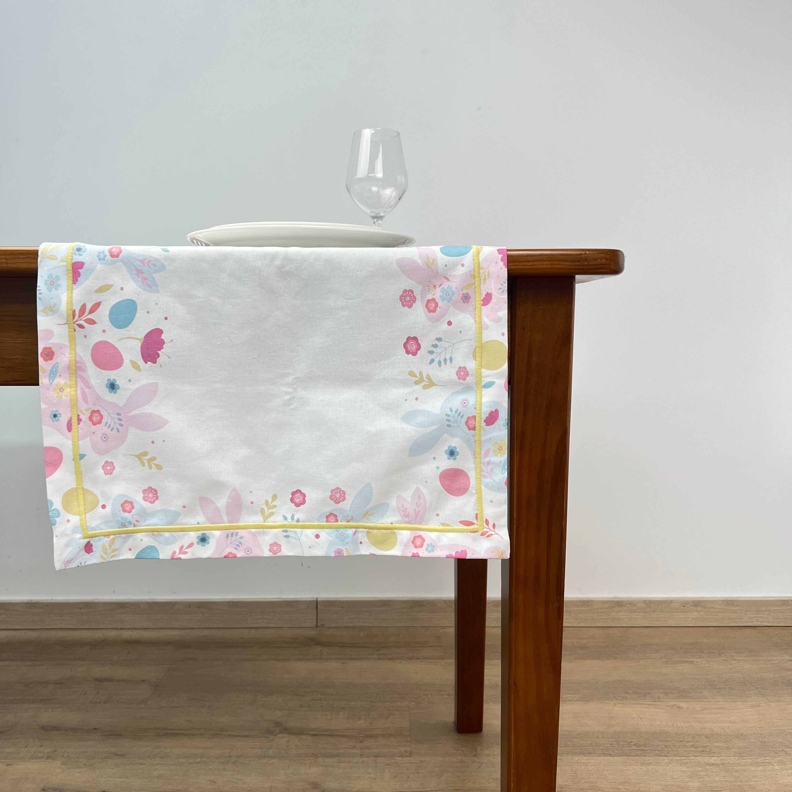 Caminho de mesa Happy Páscoa Rolinho 1R NOS