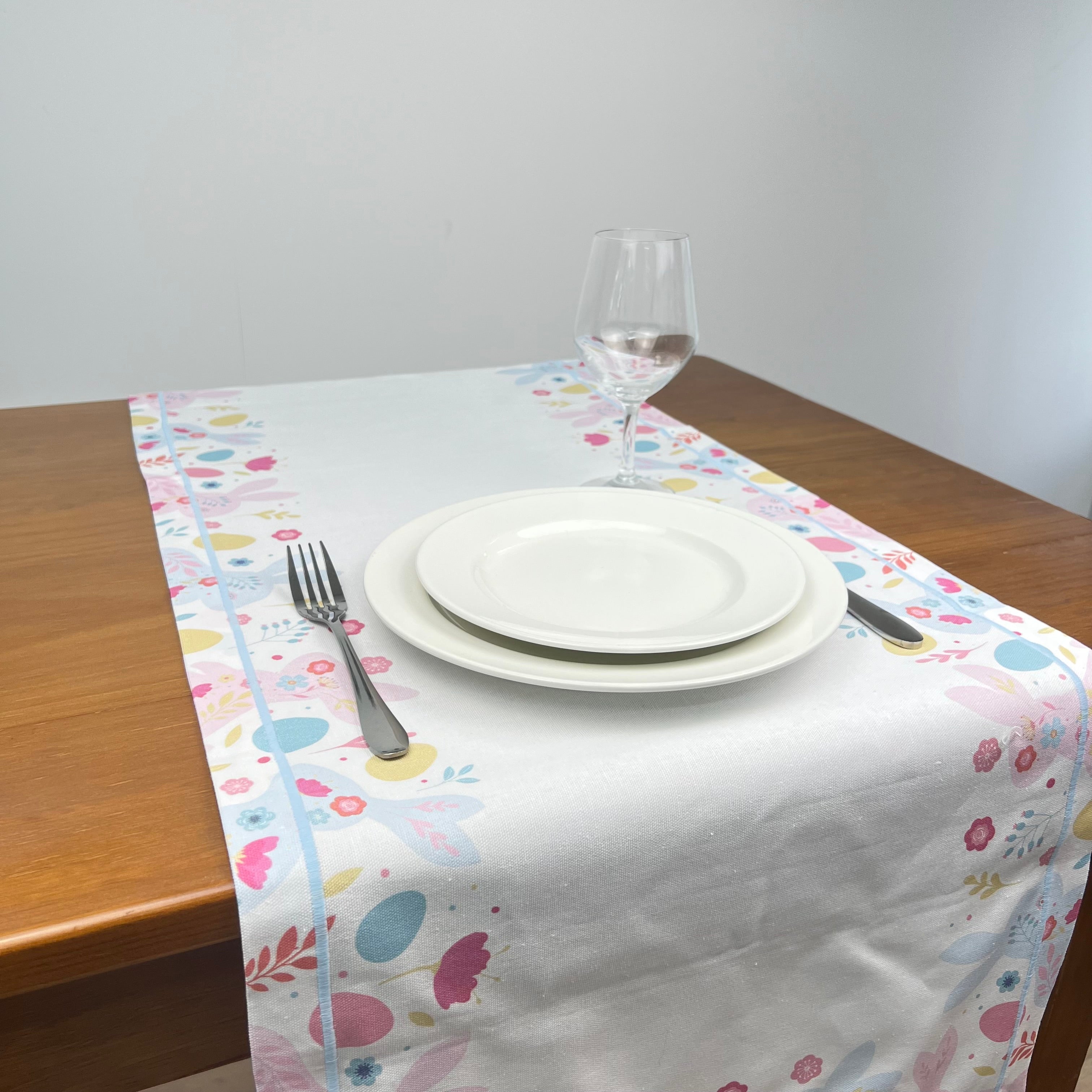 Caminho de mesa Happy Páscoa Rolinho 1R NOS