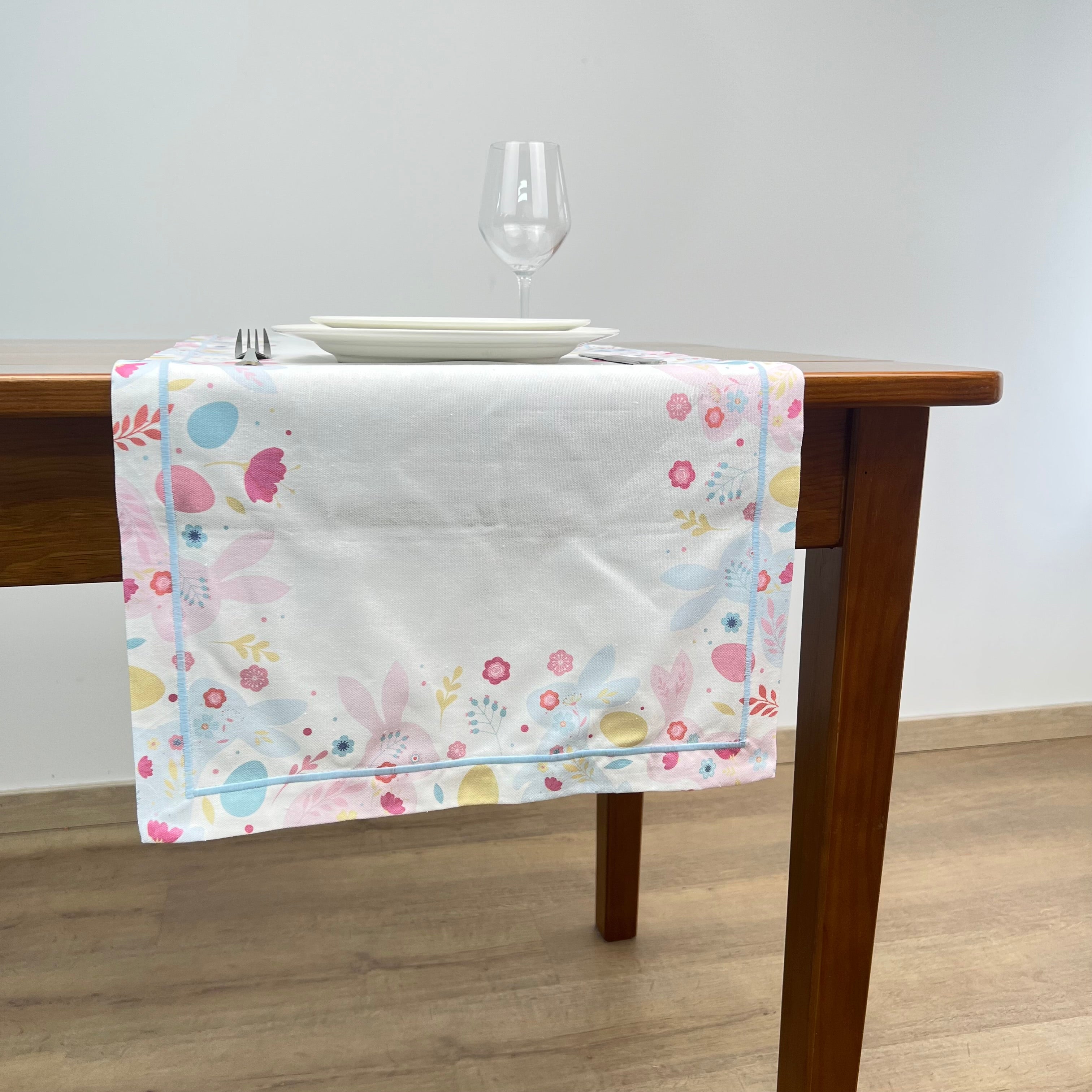 Caminho de mesa Happy Páscoa Rolinho 1R NOS