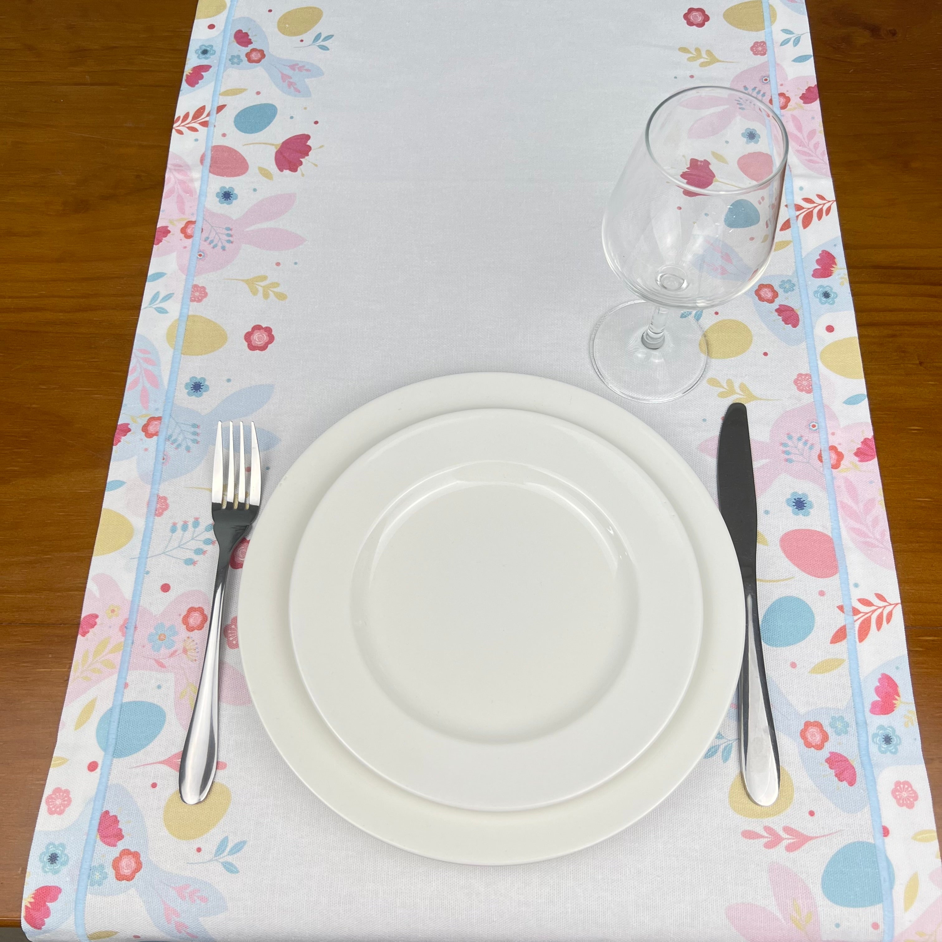 Caminho de mesa Happy Páscoa Rolinho 1R NOS