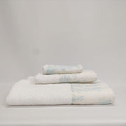 Toalha de Banho Toile de Jouy Azul Baby