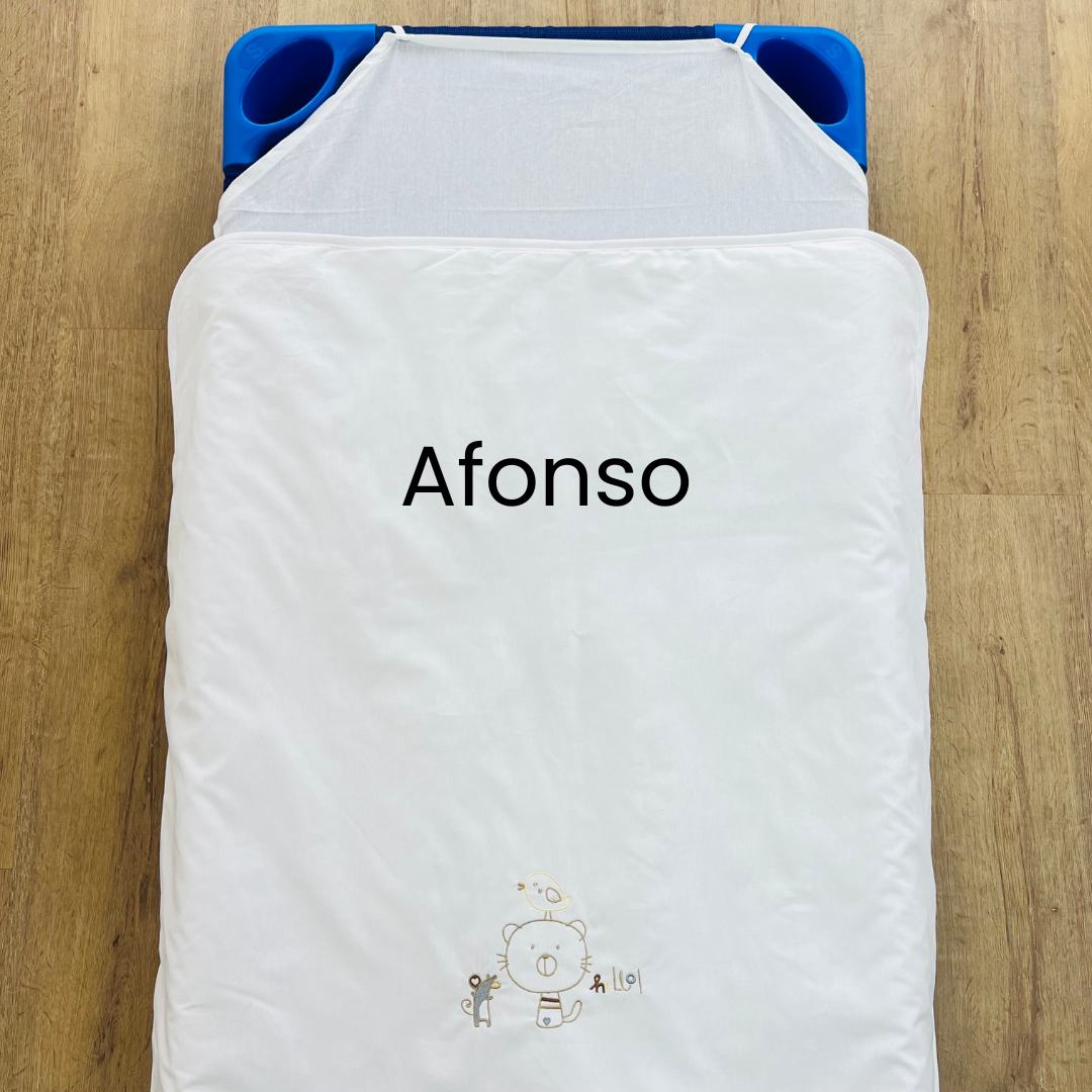 Edredão CATRE Bordado Gato Personalizável