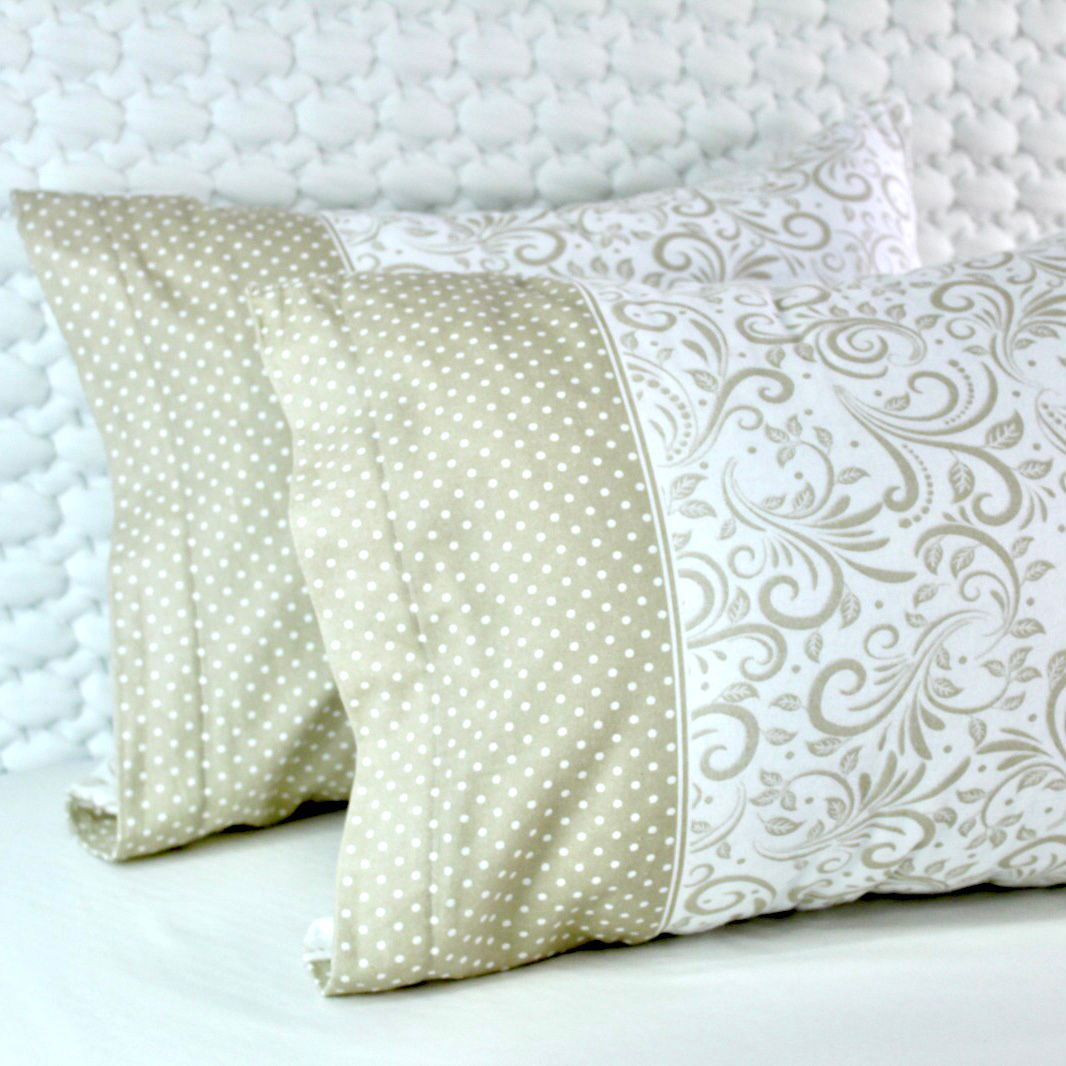 Fronha Almofada Flanela Tina