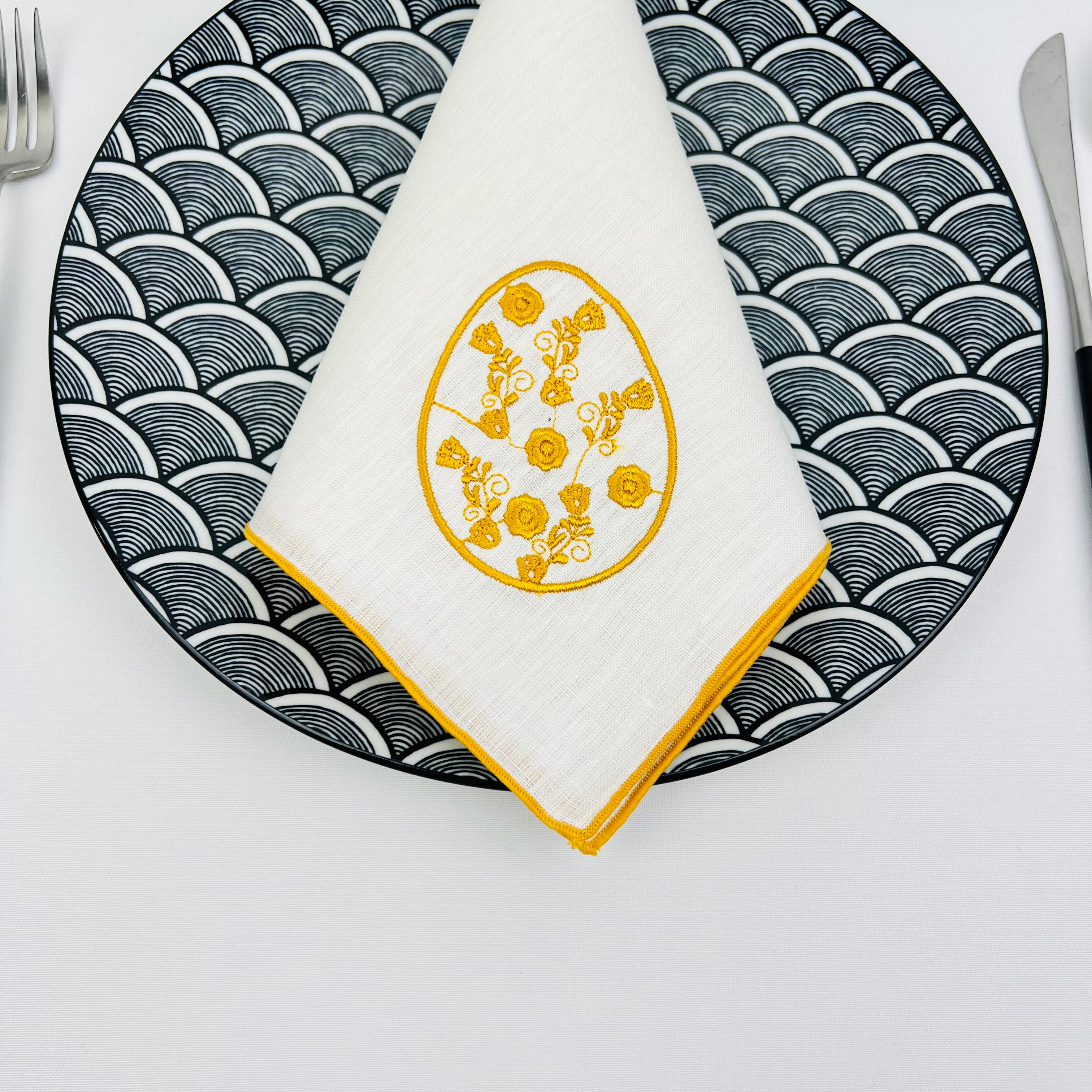 Guardanapo Salgueiro da Páscoa - Ovo