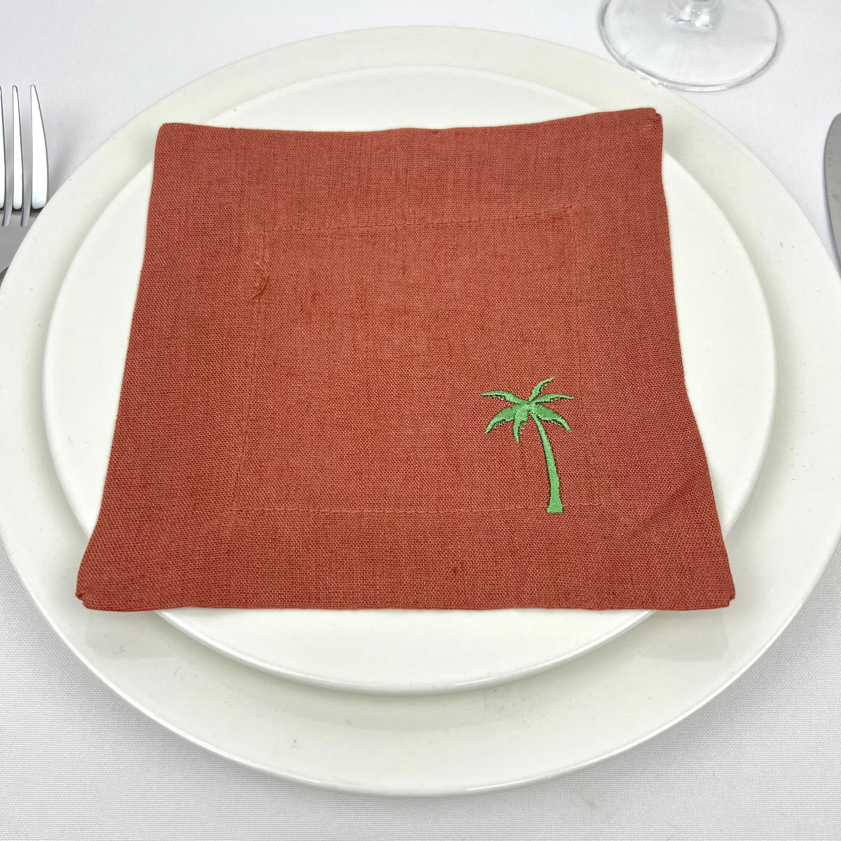 Guardanapo Cocktail Linho OF Palmeira
