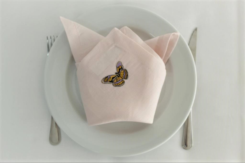 Guardanapo Linho Butterfly
