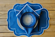 Guardanapo Rolinho Algodão Azul