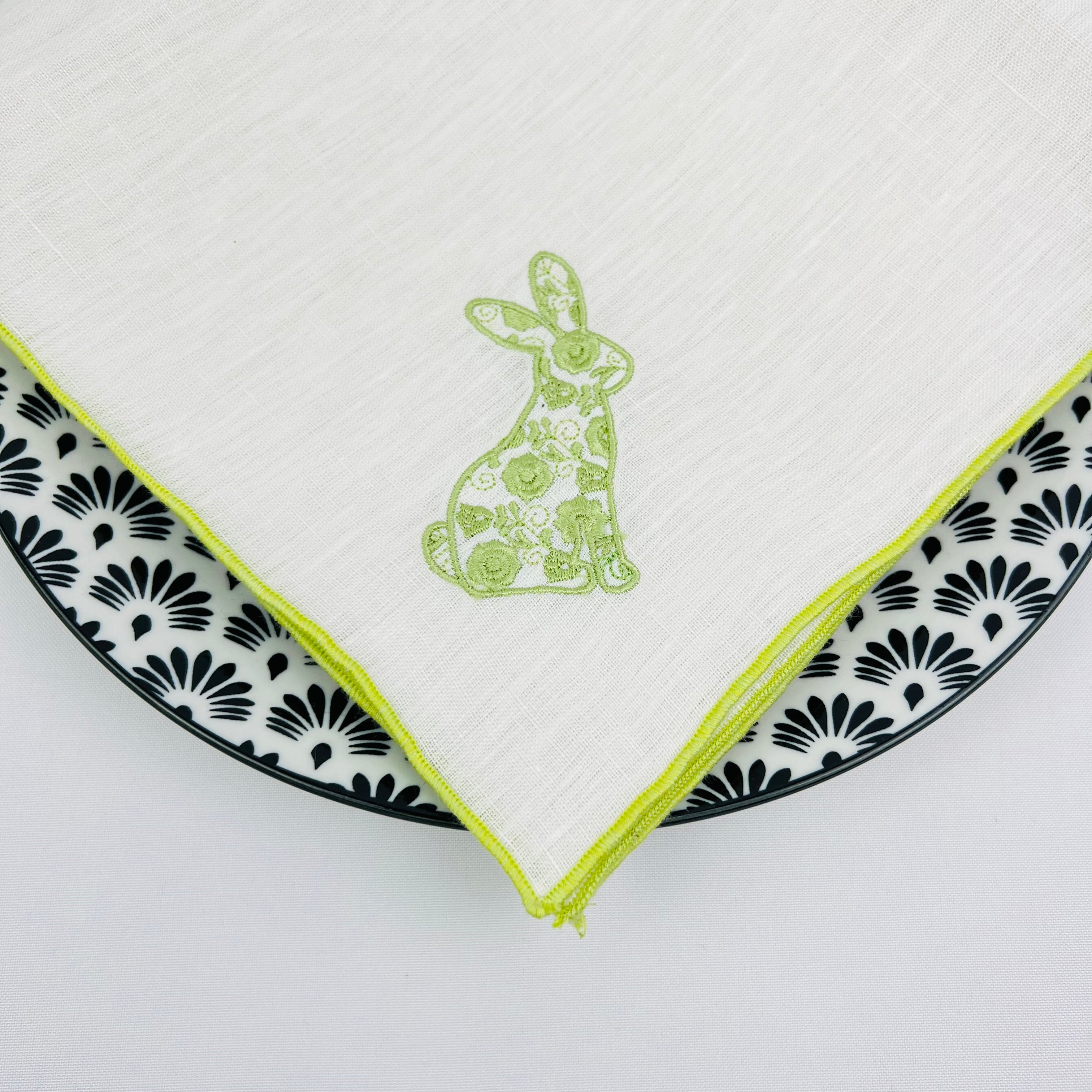 Guardanapo Salgueiro da Páscoa - Coelho