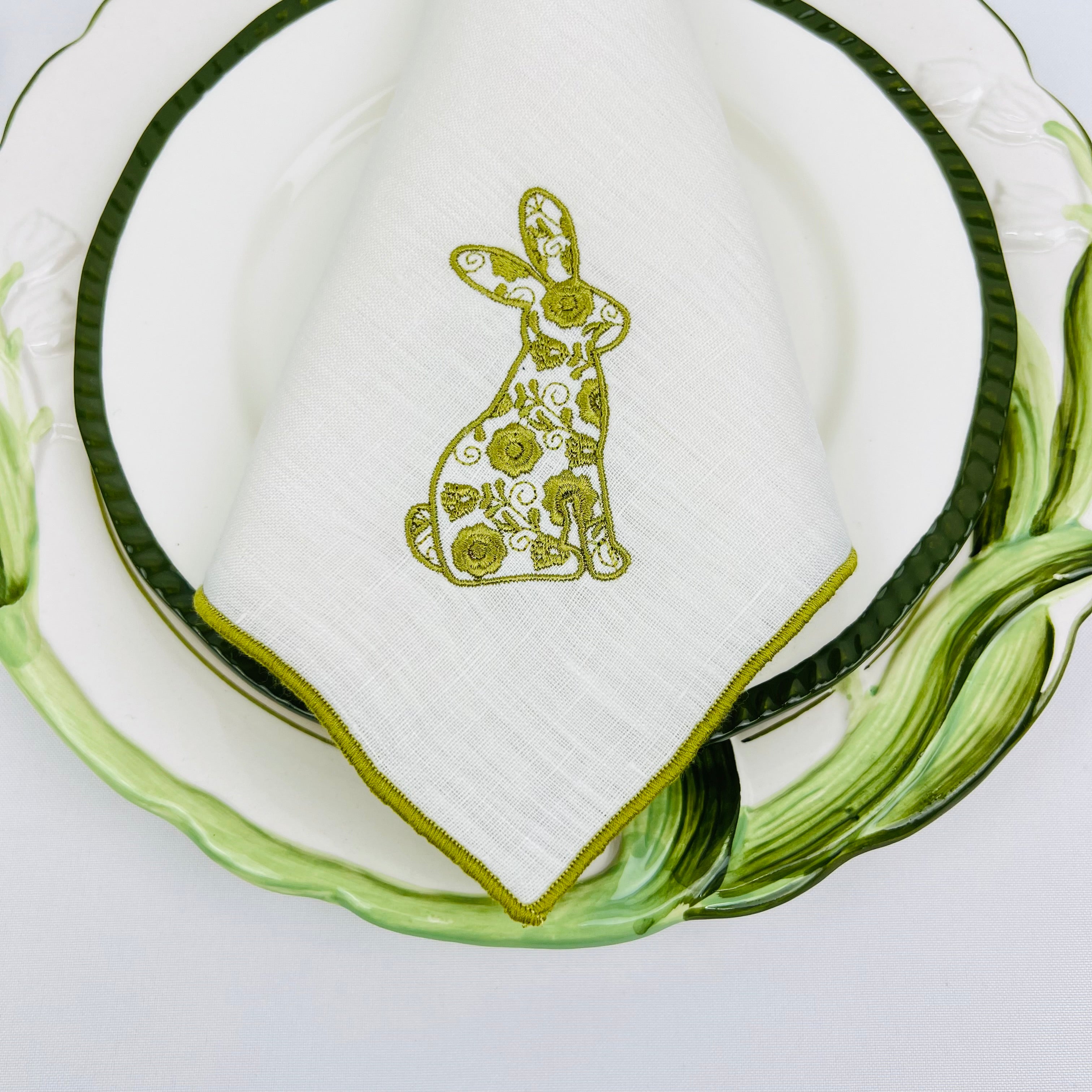 Guardanapo Salgueiro da Páscoa - Coelho