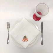 Guardanapo Bordado Natalício Rolinho Linho JOL