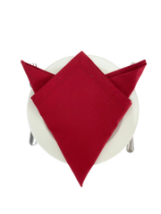 Guardanapo Algodão Vermelho PA