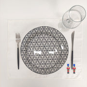 Individual Rolinho Linho Of Gingerbread Man White