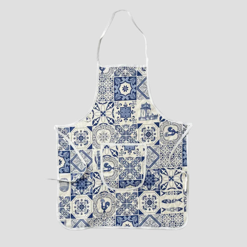 Avental Acolchoado Azulejos