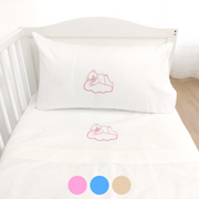 Jogo de Cama Bebé Urso Nuvem Algodão