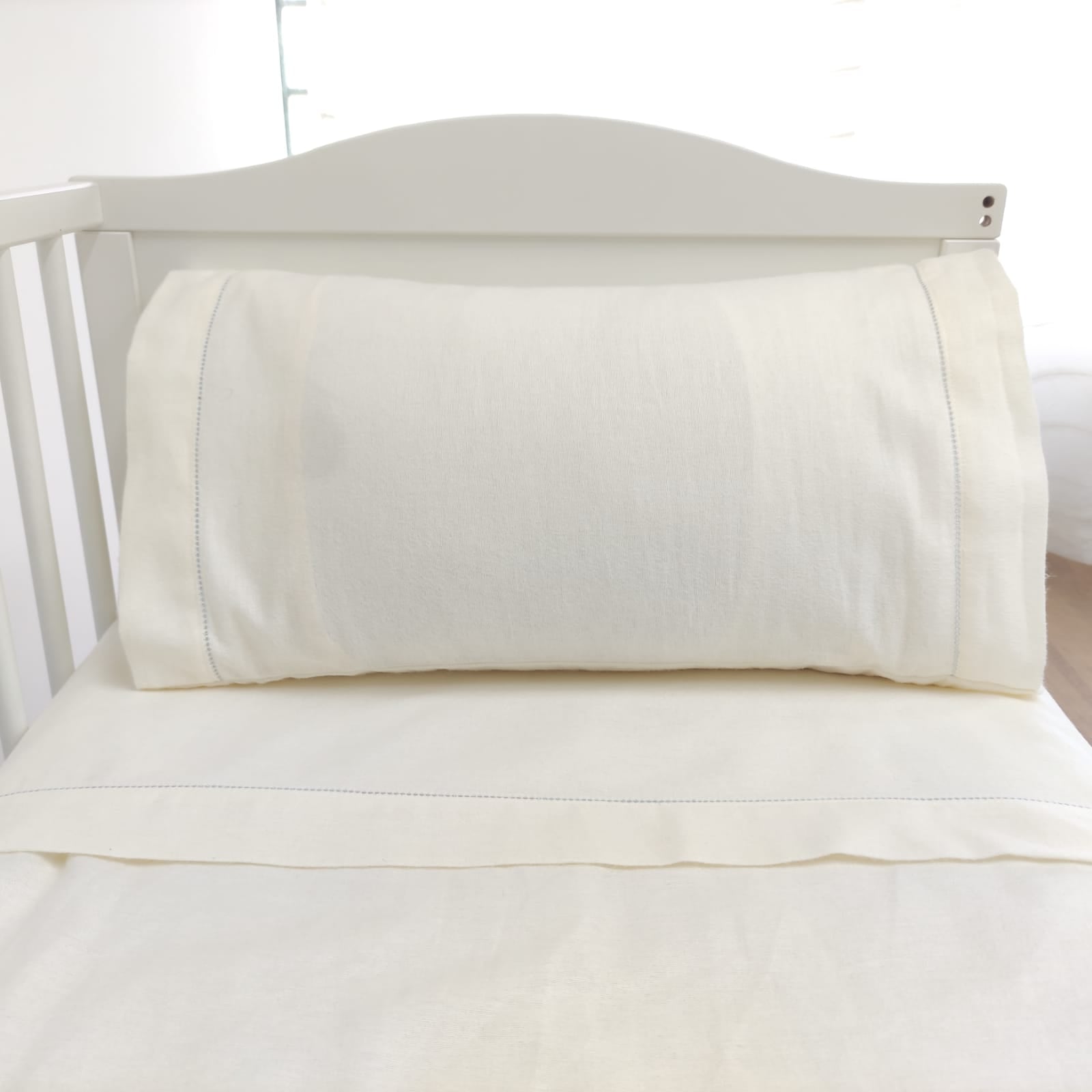 Jogo de Cama Bebé Flanela Pérola Ponto Aberto Colors