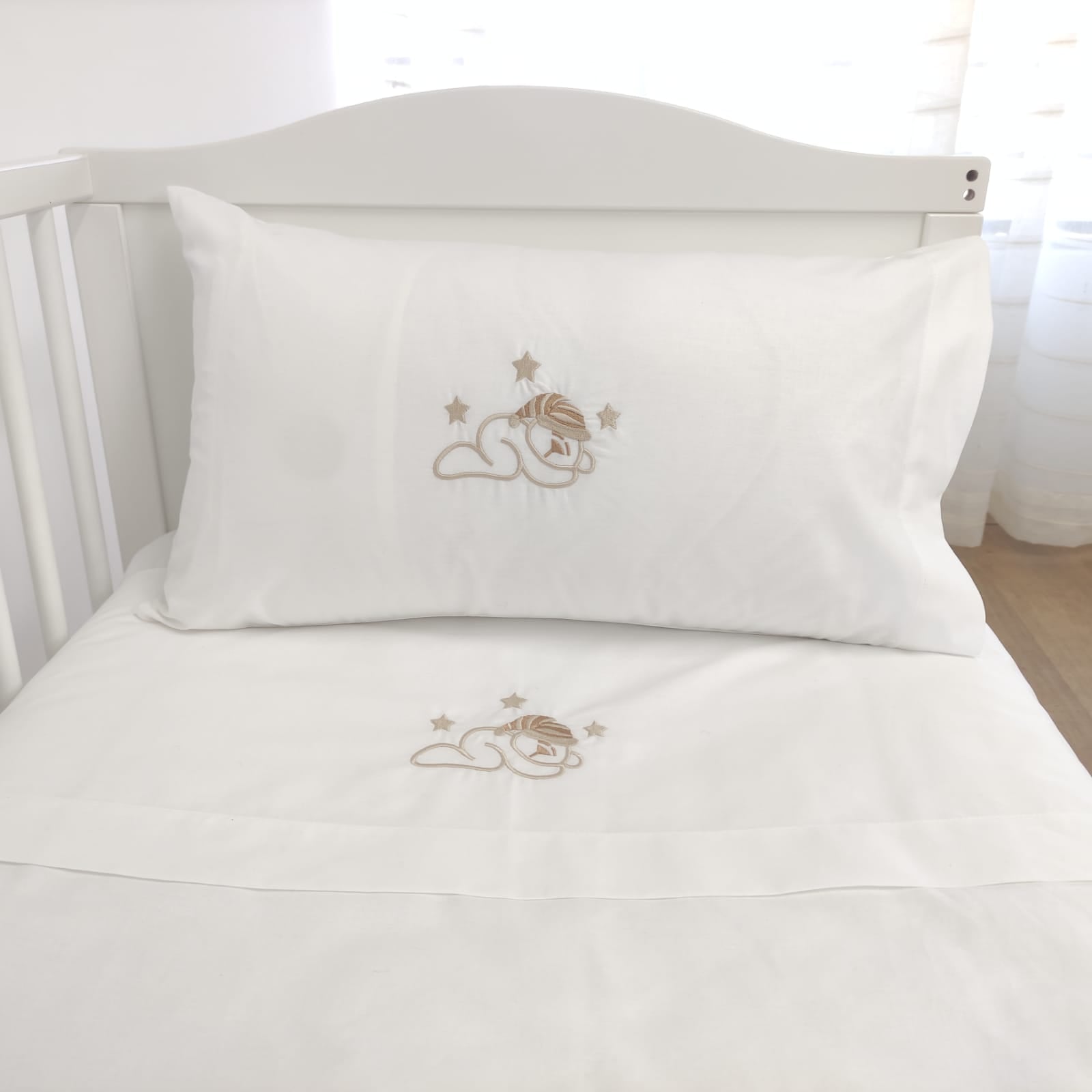 Jogo de Cama Algodão Bebé Soninho