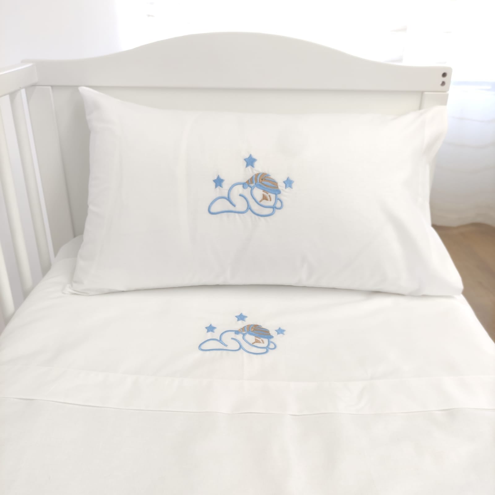 Jogo de Cama Algodão Bebé Soninho