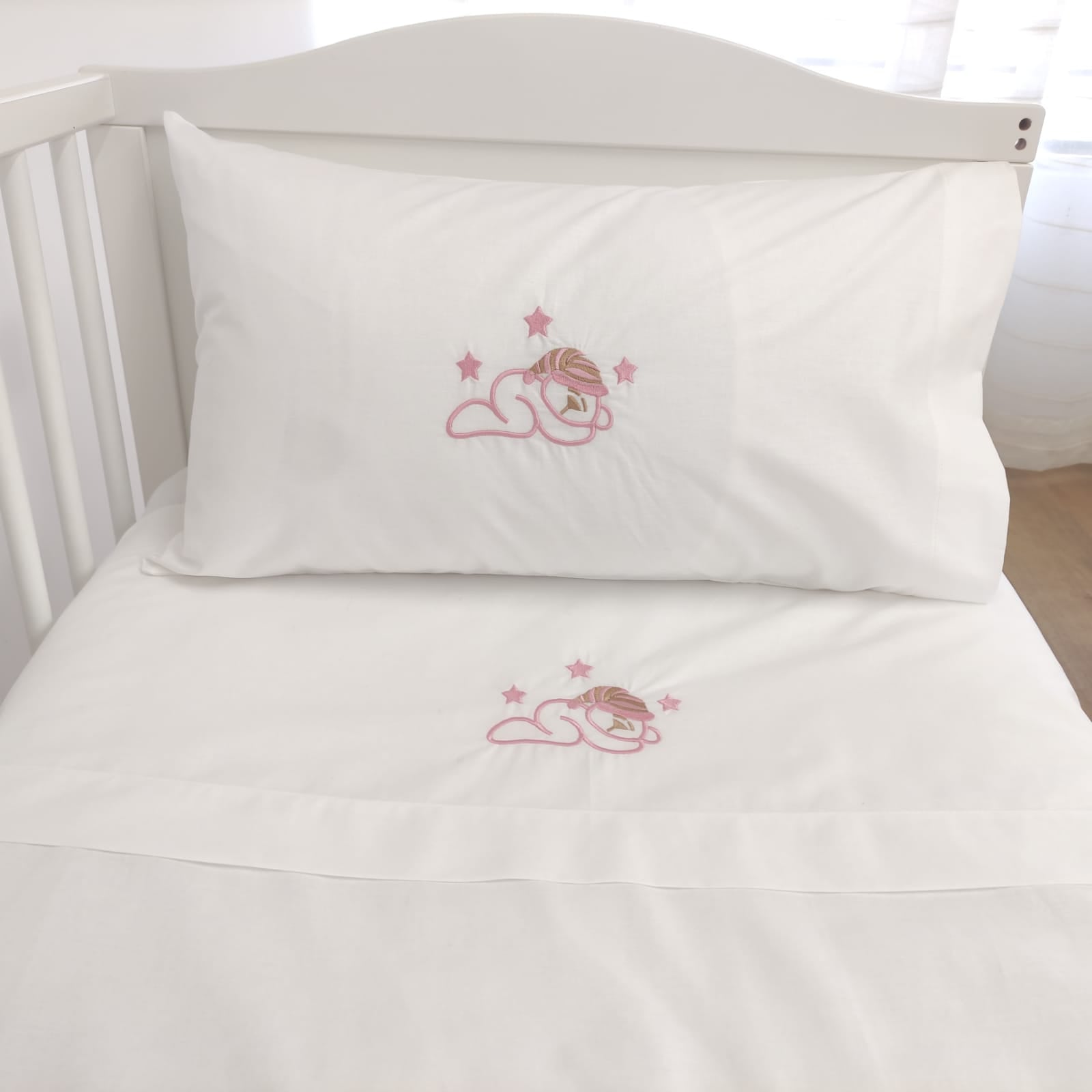 Jogo de Cama Algodão Bebé Soninho