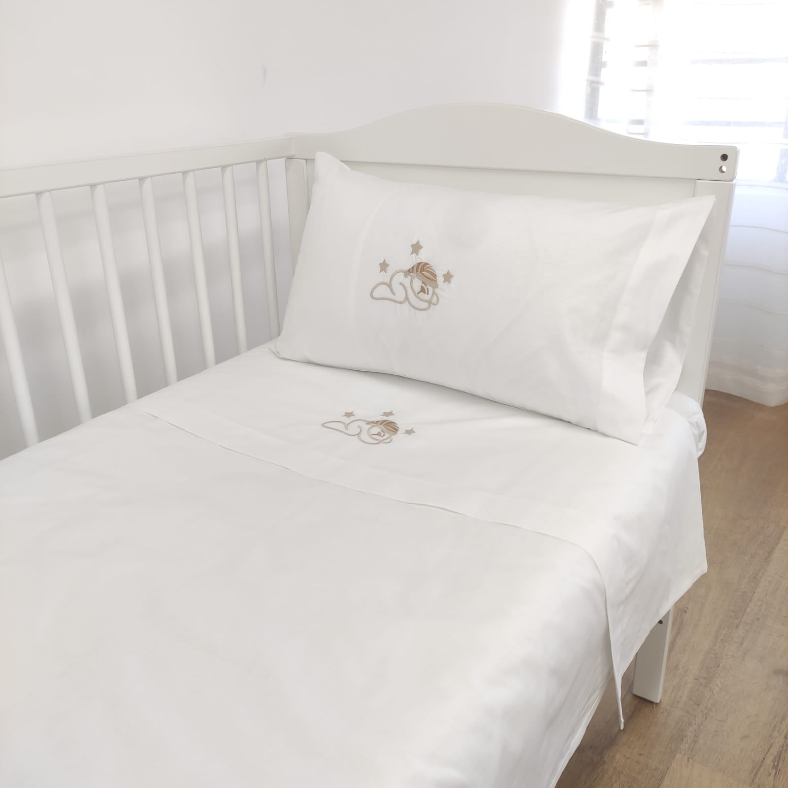 Jogo de Cama Algodão Bebé Soninho