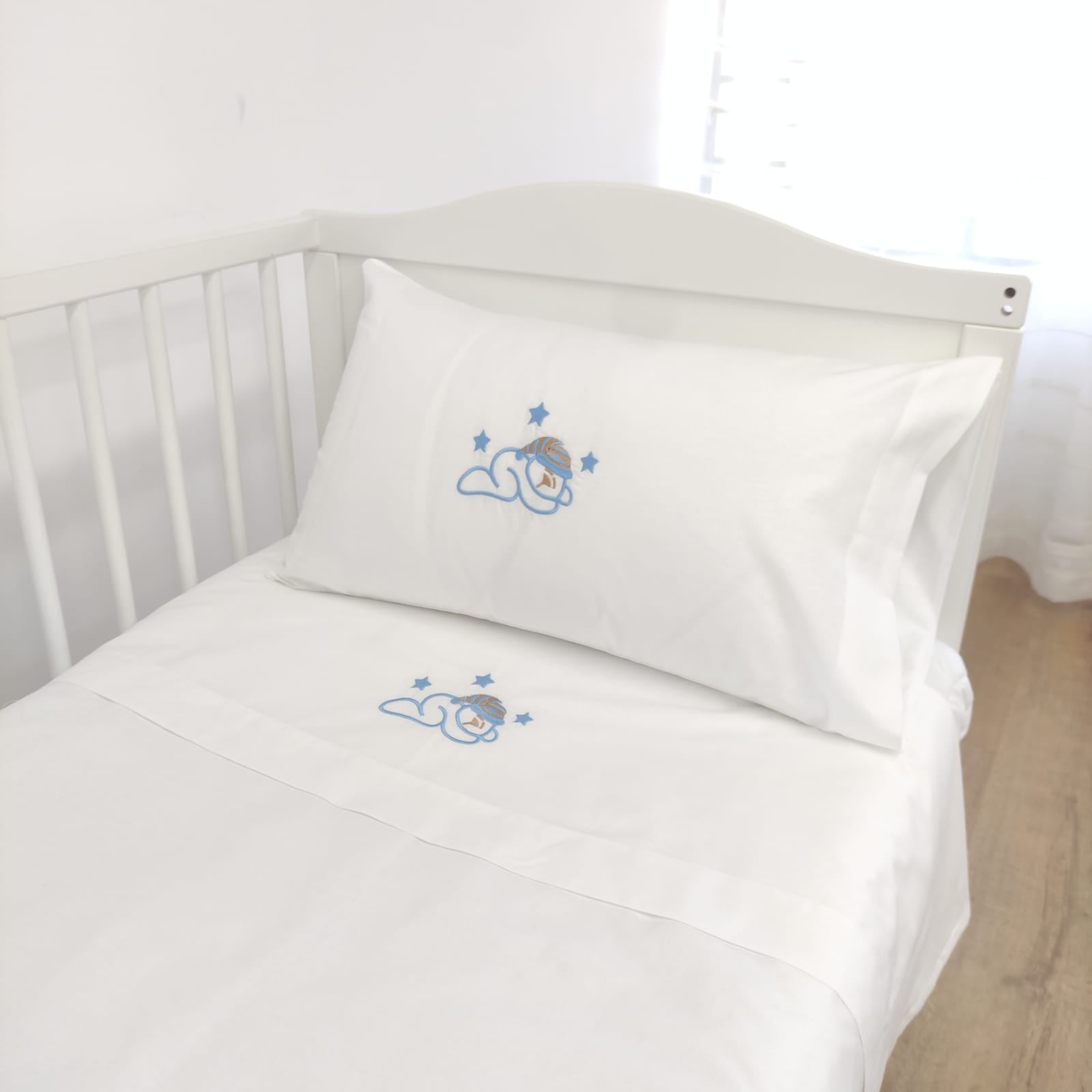 Jogo de Cama Algodão Bebé Soninho