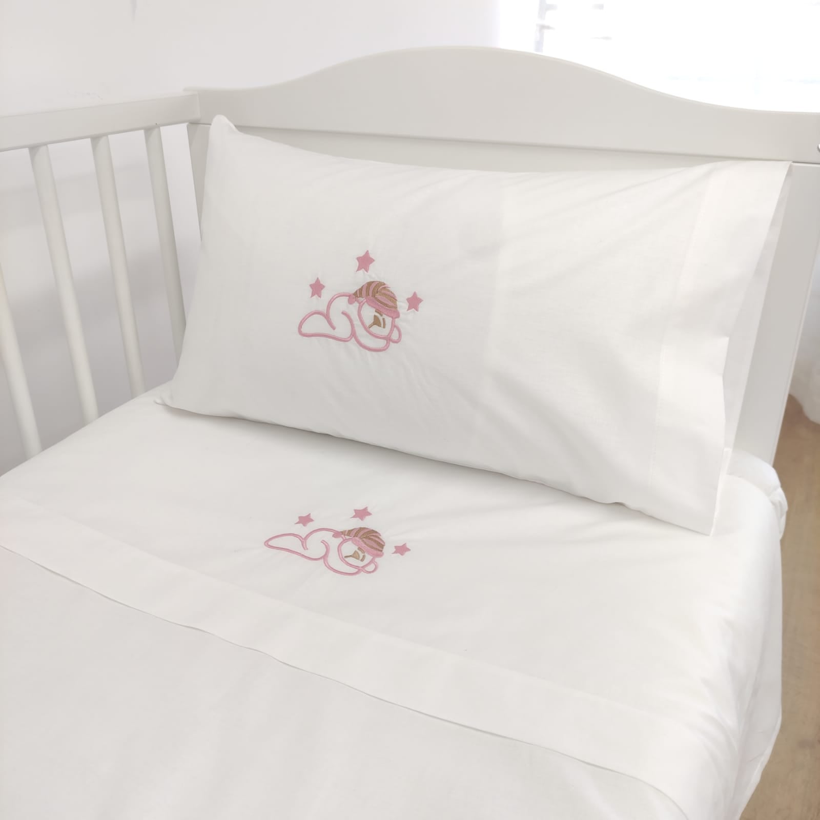 Jogo de Cama Algodão Bebé Soninho