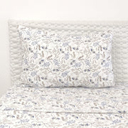 Jogo de Cama Flanela Ramos e Pétalas