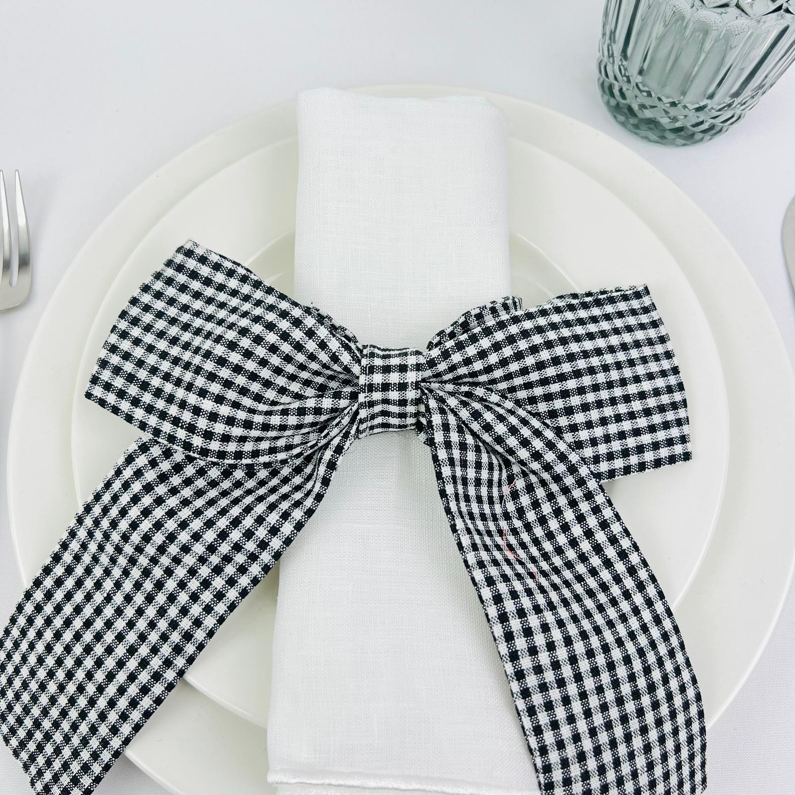 Porta Guardanapos Vichy Linho