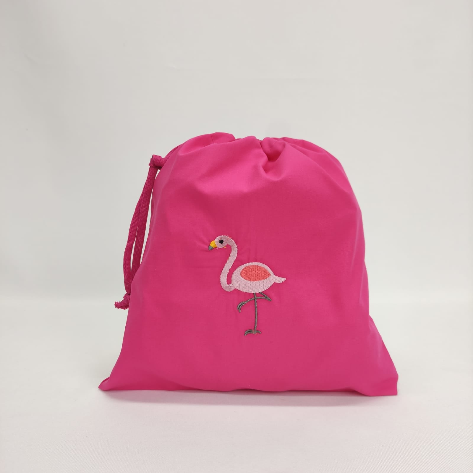 Saco Pão e Merenda Flamingo