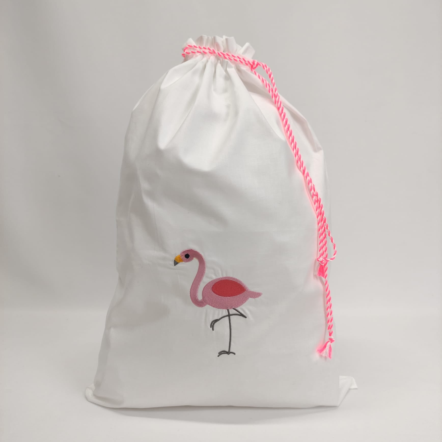 Saco Pão e Merenda Flamingo