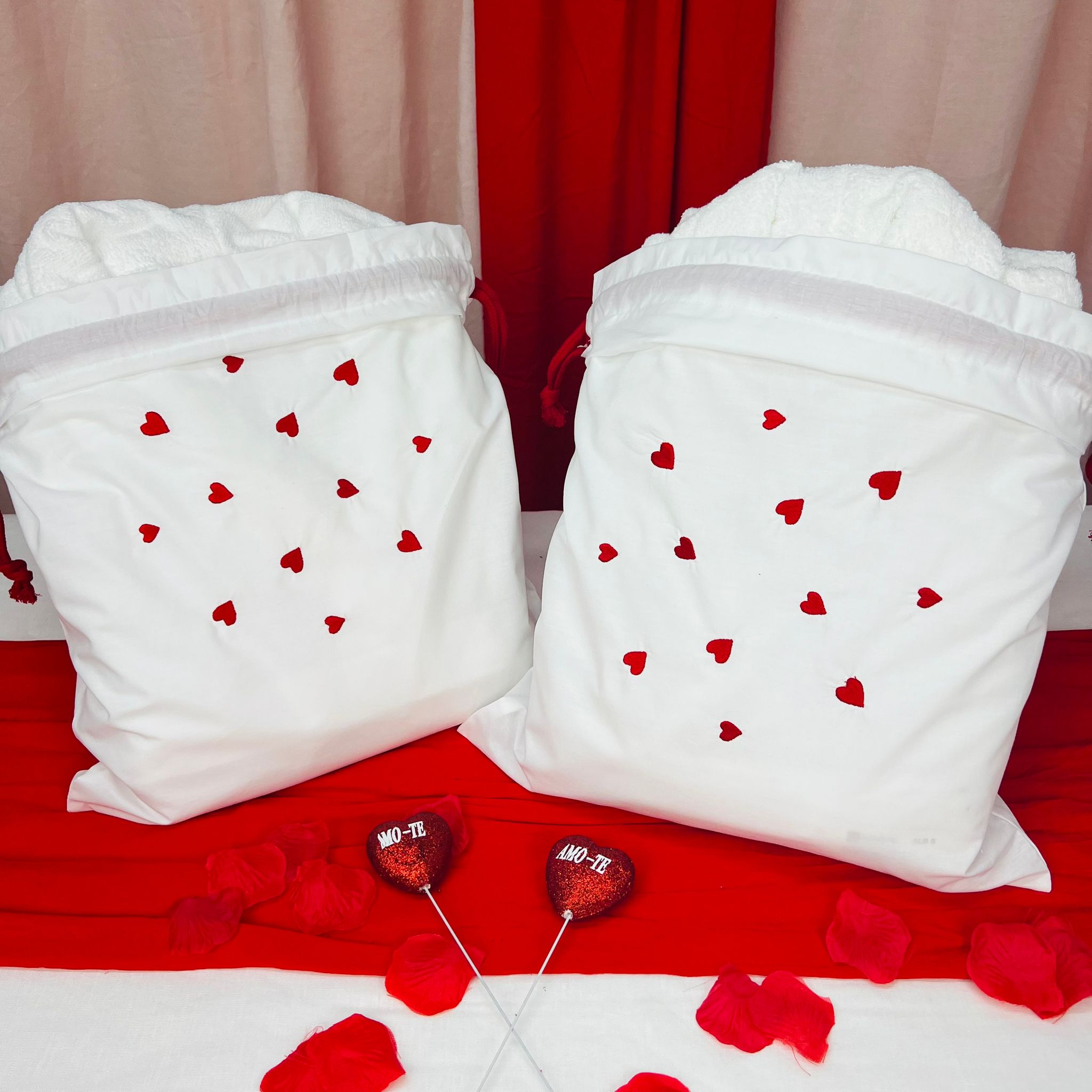 Bolsa Pão e Merenda Little Hearts