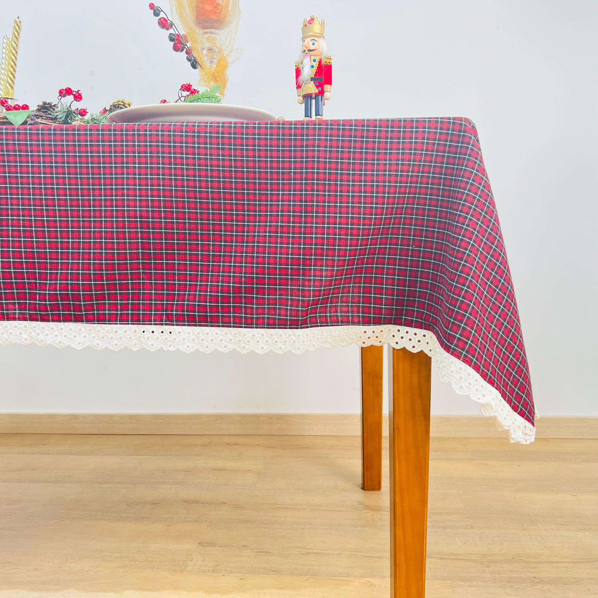 Toalha de mesa Santa Claus Renda