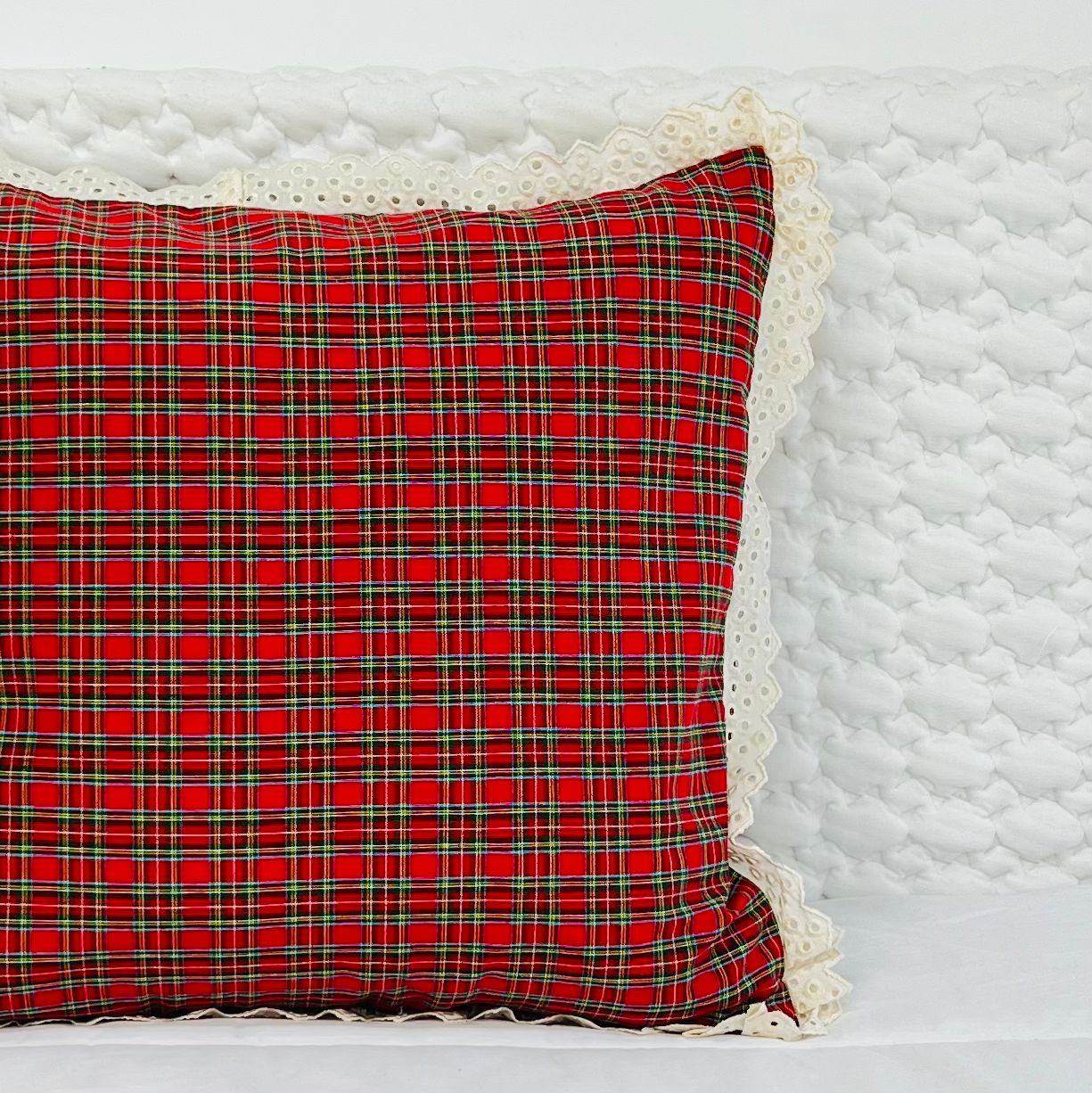 Capa Decorativa Xmas Glamour Renda