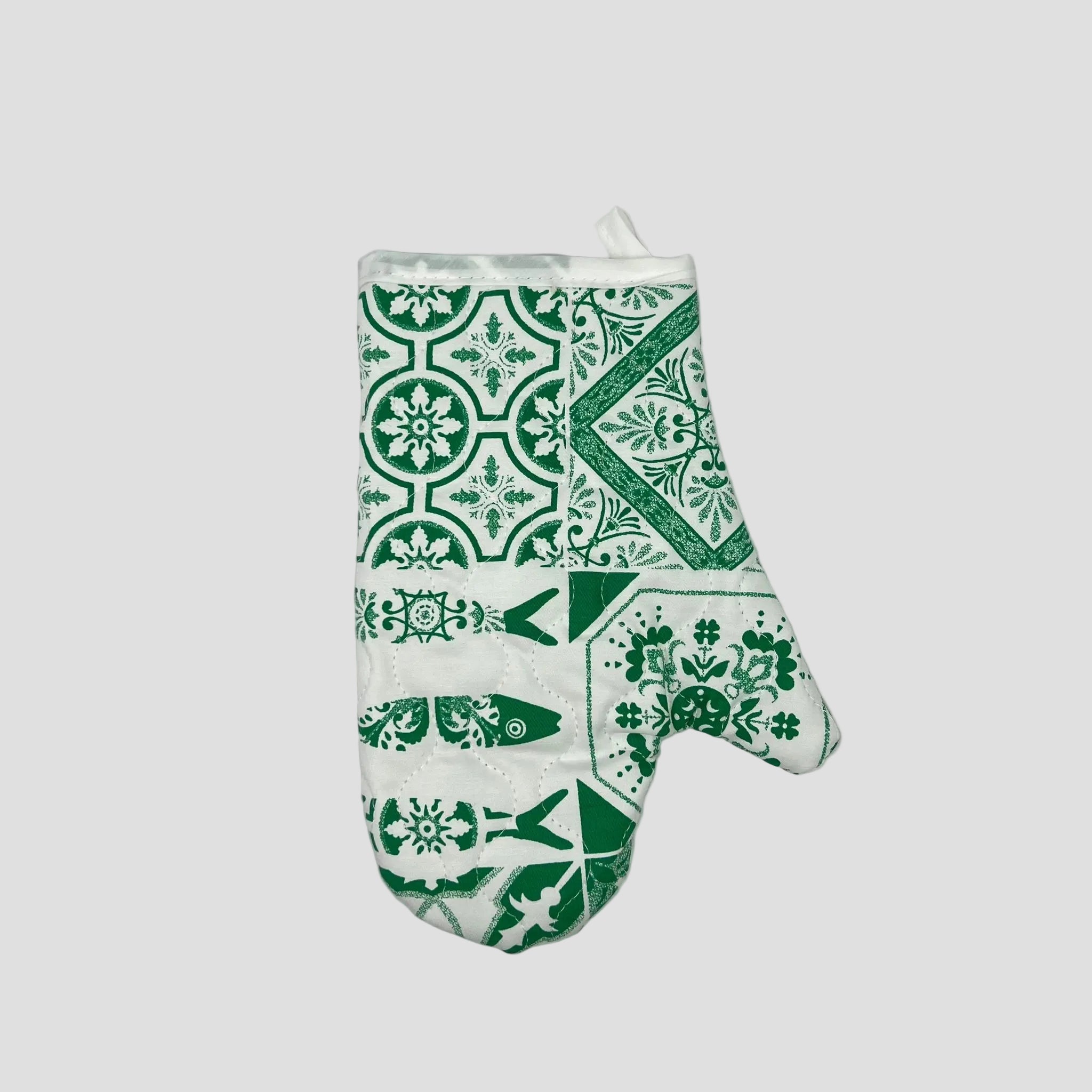 Luva Acolchoada Azulejos
