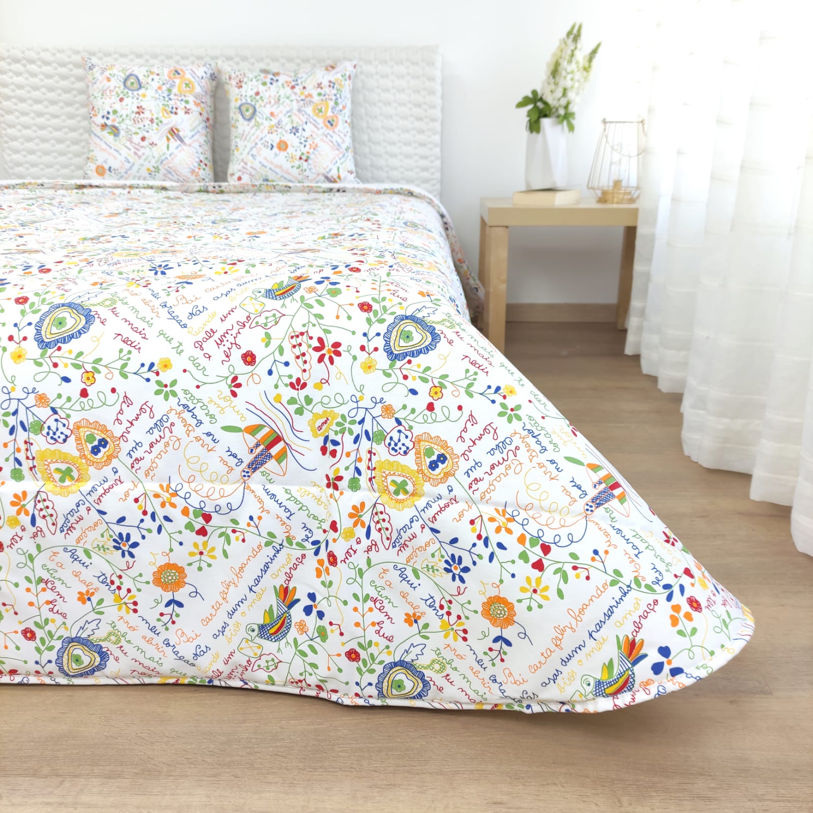 Edredão Decorativo Namorados
