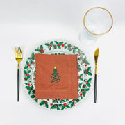 Guardanapo Christmas Tree Vintage Green